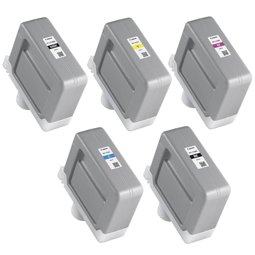 Canon PFI-310BK/MBK/M/Y/C インクカートリッジセット キヤノンインクタンク PFI-310 MBK マットブラック:インク